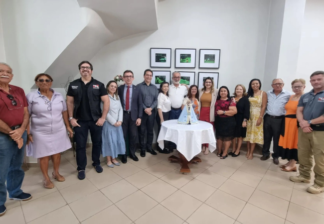 ADPEP recebe Peregrinação de Nossa Senhora de Nazaré