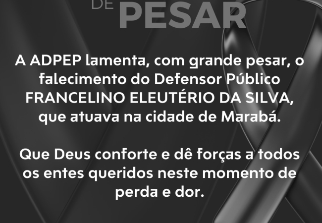 NOTA DE PESAR