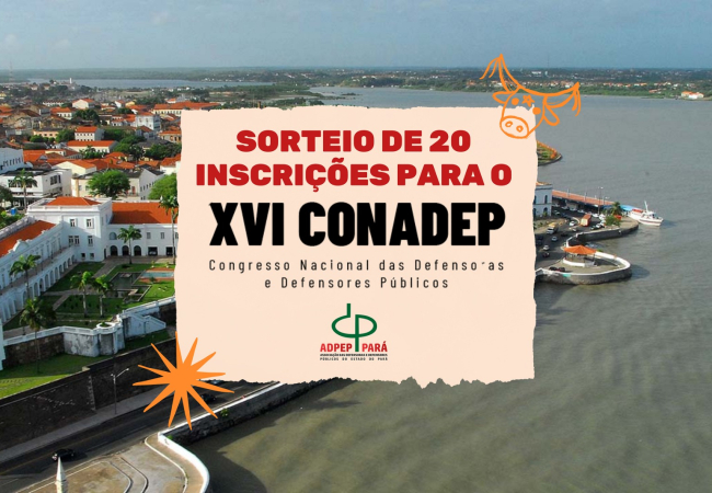 ADPEP sorteia 20 inscrições gratuitas para o XVI CONADEP