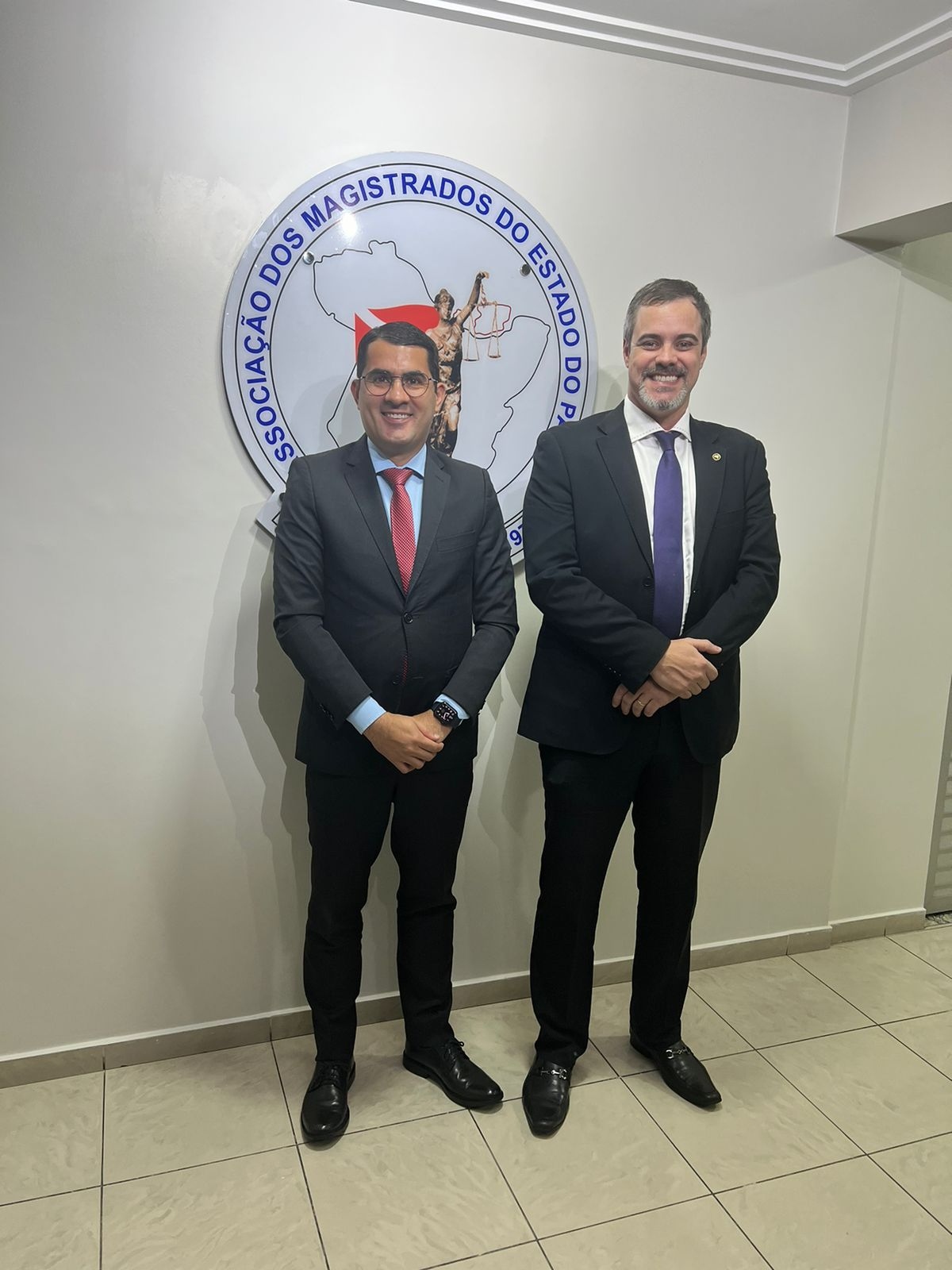 Presidente da ADPEP realiza visita de cortesia à Presidência da AMEPA e estreita relações interinstitucionais