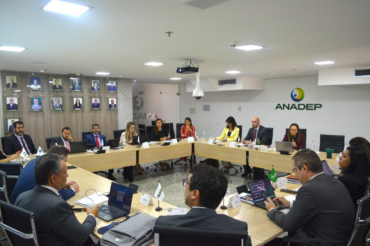 Adpep participa de assembleia geral extraordinária da Anadep, em Brasília-DF