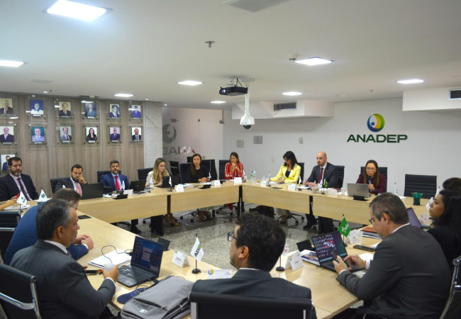 Adpep participa de assembleia geral extraordinária da Anadep, em Brasília-DF