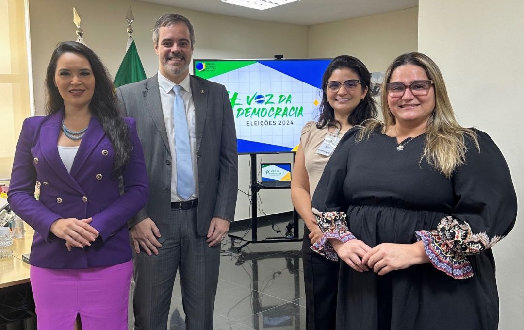 ADPEP faz visita de cortesia no TRE-PA na qualidade de Movimento de Observação Eleitoral da Anadep para as próximas eleições
