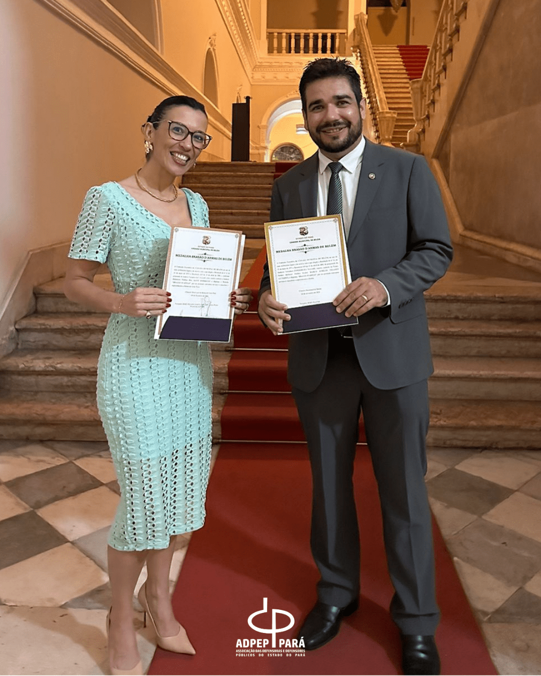 Defensores Públicos homenageados com medalhas na Câmara Municipal de Belém