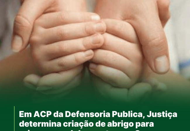 Em ACP da Defensoria Pública, Justiça determina criação de abrigo para crianças e adolescentes em Soure