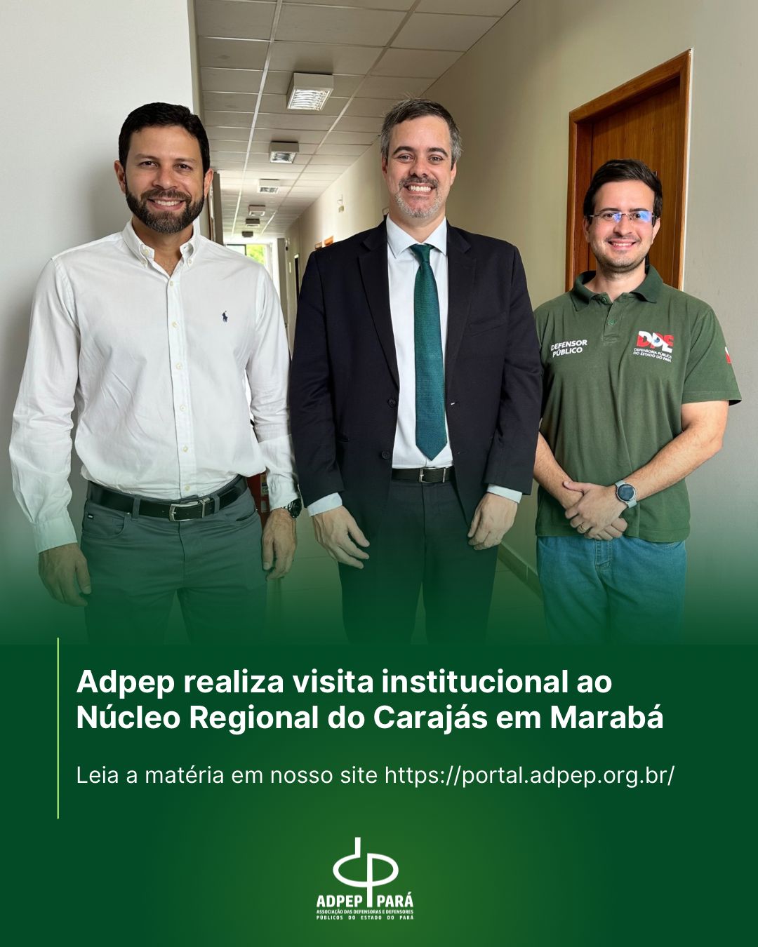 ADPEP realiza visita institucional ao Núcleo Regional do Carajás em Marabá