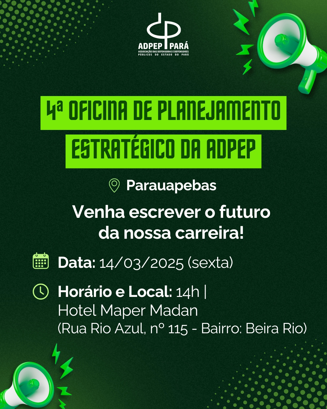 4ª oficina de planejamento estratégico da ADPEP