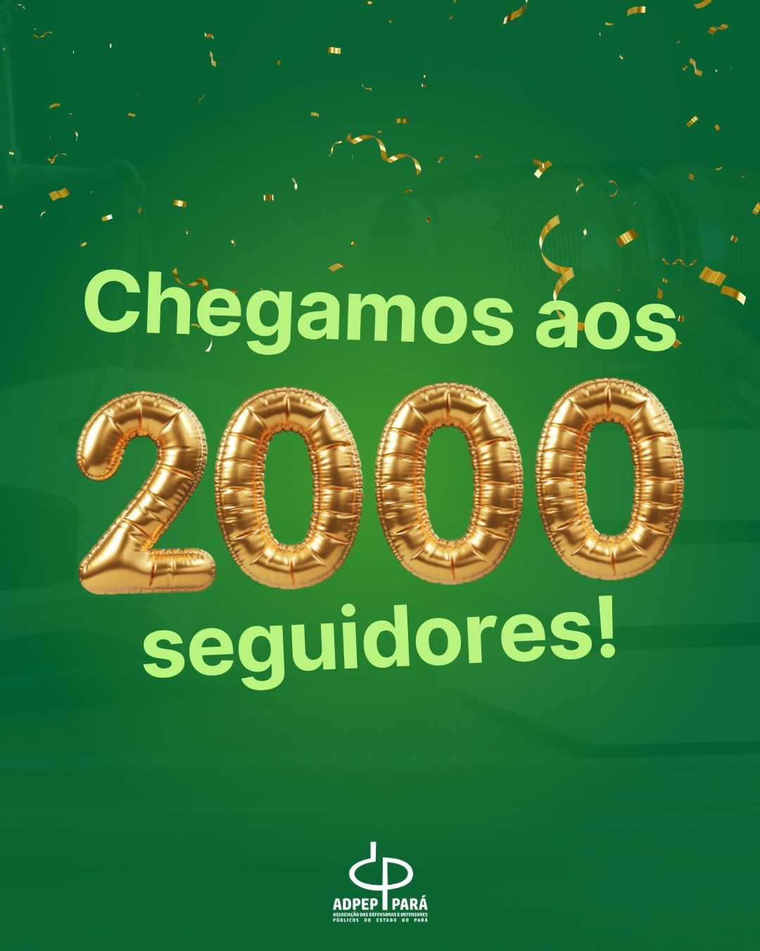 2.000 seguidores no Instagram