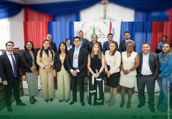Defensora Pública participa da abertura dos trabalhos legislativos na Câmara Municipal de Baião