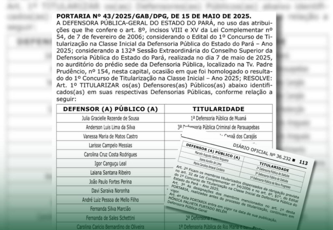 ADPEP celebra titularização de defensoras e defensores públicos no Pará