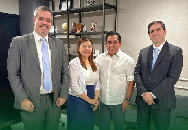 ADPEP se reúne com Deputado Estadual Carlos Bordalo na ALEPA