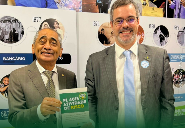 ADPEP visita Deputado Federal Raimundo Santos sobre pautas de interesse da categoria