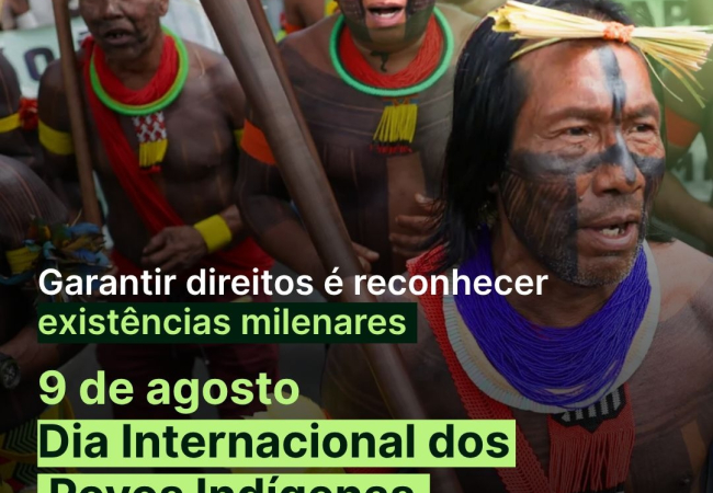 9 de agosto – Dia Internacional dos Povos Indígenas